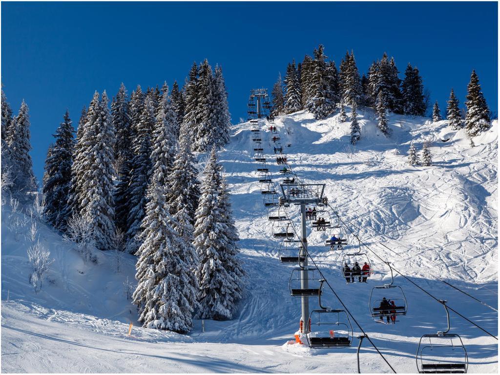 Appartement Des Cretets Megeve Bagian luar foto
